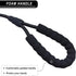3FT/6FT/10FT Heavy Duty Rope Leash for Dogs with Comfortable Padded Handle Classic Dog Leash for Medium Large Dogs(Black, 6ft)...