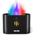 7-Color Diffuser Colorful Flame Diffuser Mist Humidifier Aromatherapy Diffuser with Waterless Auto-Off Protection for Spa Home Yoga Office...