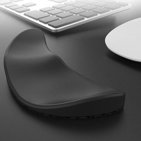 Ergonomic Mouse Wrist Rest Support, Sliding Wrist Pad That Moves with Mouse for Office Work, Gaming, Coding, Relief Sliding Gliding Wrist Pad (Bla...