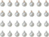 Ruwado 50 Pcs Faux Pearl Beads with Hole Gold Vintage Gold Silver Retro Elegant Kits Supplies for DIY Jewelry Making Dangle Earrings Necklace Brac...