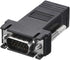 uxcell RJ45 to VGA Extender Adapter RJ45 Female Enternet to DB15 Male Port for Multimedia Video Black...