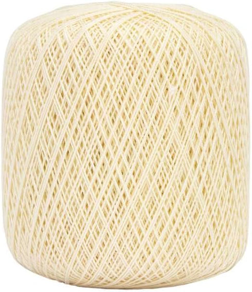 Aunt Lydia Classic Cream Crochet - 3 Pack of 350y/320m - Cotton - Gauge 10 - Crochet......