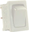 JR Products 13641-5 White Mini On/Off Switch, (Pack of 5)...