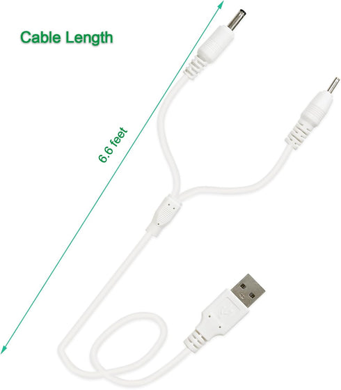 Power Cord Replacement for Infant Optics DXR8 Pro/DXR-8 Baby Monitor Camera, Charger Cable 6.6 FT...