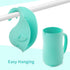 Bathtub Faucet Cover + Rinse Cup Set, Bath Tub Spout Cover for Baby Kids, Baby Wash Rinser Cup Shampoo Bath Rinser Cup, Turquoise Bath Gift Set...