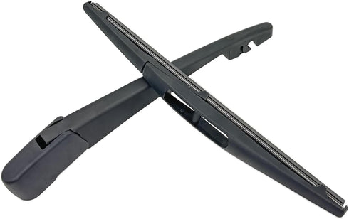 Rear Windshield Wipers Blade Arm Set for Suzuki Swift 2005-2018 / Suzuki SX4 2006-2018 / Nissan Leaf 2010-2018 / Opel Agila 2008-2014 Back Glass W...