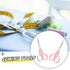 Embroidery Curved Scissors, 3 Pcs, Stainless Steel, for Cross Stitch, Sewing, Crafting, Dressmaking, Pink...