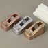 Washi Tape Cutter Office Tape Dispenser Portable Tape Holder Non-Skid Desktop Tape Dispenser Tape Roll Dispenser for Tape Cutter Golden Small Busi...