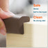 Roving Cove HeftyFit Corner Protector for Baby (8 Large Corners), Heavy-Duty Soft Rubber Foam Furniture Corner Bumper Guards, 3M Adhesive Pre-Tape...