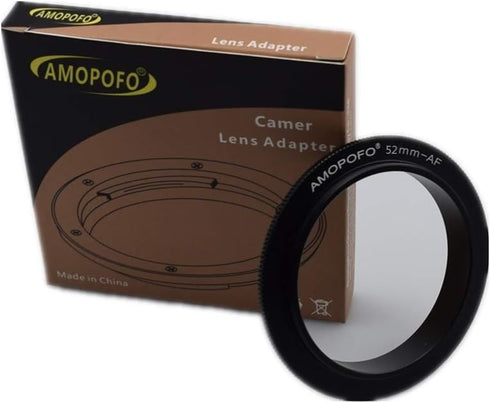 52mm to AF Filter Thread Macro Reverse Mount Adapter Ring,&for Sony Alpha A-Mount (and Minolta AF) Mount SLR Camera Body...