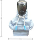 Mini Car Gear Shift Cover Hoodie Car Gear Shift Cover, Interior Accessories Shift Knobs Fashionable Shirt Trim (White) (HF0817A)...