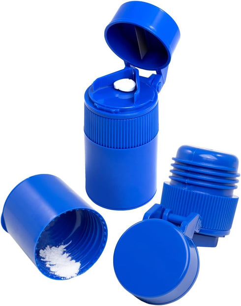 EZY DOSE 3 Compartment Pill Crusher, Cutter and Grinder, Daily Usage, Safely Cut Pills, Vitamins, Tablets, Accurate and Easy Cutting, Stainless St...