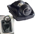 Manual Car 5 Speed Gear Shift Knob with Gaiter Boot Cover for Au-di A4 B6 B7 2000 2001 2002 2003 2004 2005 2006 2007 2008 (5R-Black Line)...