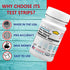 Industrial Test Systems SenSafe 481026 Free Chlorine Test Strip | USEPA Approved Method D99-003 | 0-6ppm | 0.05ppm Detection | No Bleach-Out | Bot...