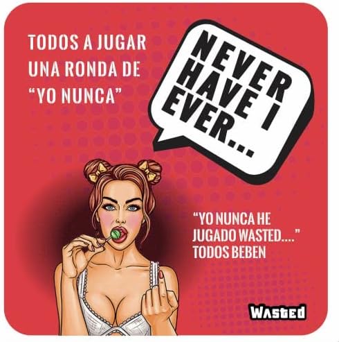 Wasted - The Party Game by Happy Ending Games - Gaming Cards - Board Game of Dares (English Version)...