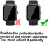 3D Screen Protector Compatible with Hwagol G20 Jyoupro 1.85” Smart Watch (Answer/Make Calls)...