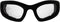 Epoch Eyewear Padded Motorcycle Riding Goggles Clear Lens ANSI Z87.1 Safety Rated...