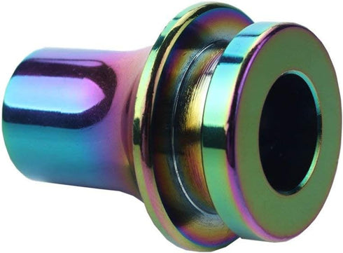 DEWHEL Shift KNOB Boot Retainer/Adapter for Manual Gear Shifter Lever 10X1.25 (Neo Chrome)...