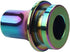 DEWHEL Shift KNOB Boot Retainer/Adapter for Manual Gear Shifter Lever 10X1.25 (Neo Chrome)...