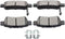 SCITOO Ceramic Brake Pads, 4pcs Rear Brake Pads Brakes Kits fit for 2005-2010 for Honda Odyssey...