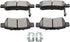 SCITOO Ceramic Brake Pads, 4pcs Rear Brake Pads Brakes Kits fit for 2005-2010 for Honda Odyssey...
