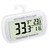 Waterproof Refrigerator Fridge Thermometer, Digital Freezer Room Thermometer, Max/Min Record Function Large LCD Screen and Magnetic Back for Kitch...