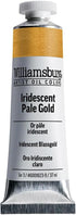 Williamsburg Artist Oil Colors by GOLDEN, Iridescent Pale Gold, 37 ml tube, Professional Oil Paint, Semi-Opaque...