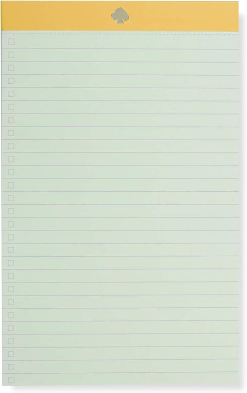 Kate Spade New York To-Do List Pad, Notepad Set of 3, Includes 50 Lined Sheets Per Memo Pad, Colorblock...