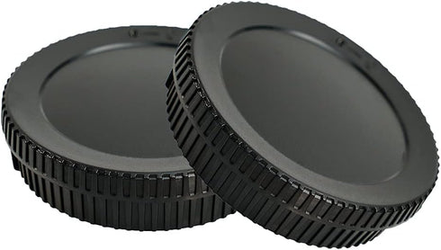 NIYI 2Sets Camera Body Cap and Lens Rear Cap Kit, Compatible with Nikon Z Mount Mirrorless Camera Rear Lens Protector Cover and Body Protector Set...
