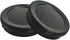 NIYI 2Sets Camera Body Cap and Lens Rear Cap Kit, Compatible with Nikon Z Mount Mirrorless Camera Rear Lens Protector Cover and Body Protector Set...