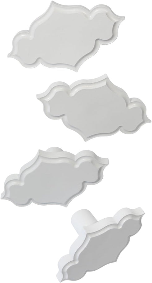 PME Creative Plaque Plain Border Inserts, Set of 4...