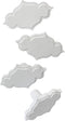 PME Creative Plaque Plain Border Inserts, Set of 4...