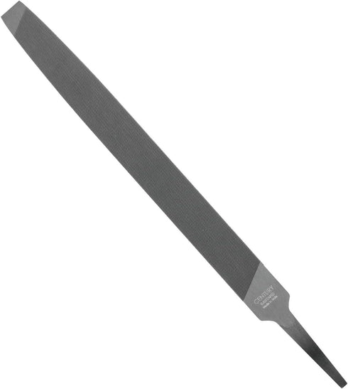 Century Drill & Tool – 04054 Mill Bastard Hand File – 12” Carbon Steel Construction with Steel Finish – Metal Working & Construction Projects...