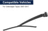 X AUTOHAUX Rear Windshield Wiper Blade Arm Set 335mm 13 Inch for Volkswagen Tiguan 2007 2008 2009 2010 2011 2012 2013 2014 2015 2016 2017...