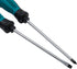 2-Piece Magnetic Tip Screwdriver Set, 1 Philips Screwdriver and 1 Slotted Flatted Head Screwdriver with A Round Hole (PH1*100mm, 4 * 100mm)...