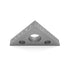 Right Angle Ruler, 45 n 90 Degree Small Aluminum Alloy Triangle Ruler with Both Imperial and Metric Scales Machinist Carpenter's Square Measuring ...