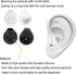 10 Pairs Earbud Covers Silicone Tips Earbud Pads Replacement Earbud Tips Compatible with Samsung Galaxy Note 5/note 7/s7/s6/s6 Edge/level U Blueto...