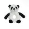 Apricot Lamb Baby Lovey panda Soft Rattle Toy, Plush Stuffed Animal for Newborn Soft Hand Grip Shaker Over 0 Months (White panda, 6 Inches)...