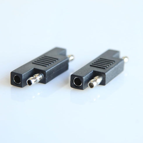 KATBO SAE Connector SAE to SAE Quick Connect and Disconnect Polarity Reverse Cable Plug Adapter for Solar Panel Battery Power Charger (2 PCS)...