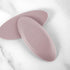 Carrotez Small Silicone Coffee Spoon Rest 2 pcs (0.2" x 1.6" x 3.74"), Spoon Holder Flexible almond-Shaped for Next to Coffee Maker - Kitchen Uten...