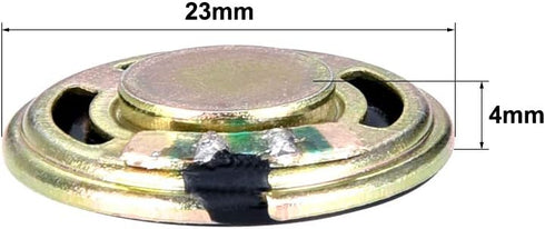 uxcell 0.5W 8 Ohm DIY Speaker 23mm Round Shape Replacement Loudspeaker 2pcs...