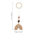 Toddmomy 4Pcs Baby Gym Wood Toys Wooden Hanging Toy Wood Activity Pendant Hanging Toy Sensory Toys Nursery Decor...