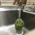 Hengkainsing Brush-Up Glass Brush with Suction Cup Upright Stays in Sink Bristle Scrub Kitchen Bottle Cleaning Washing (Gray)...