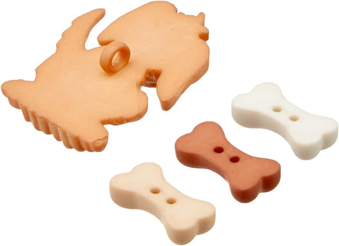 Dog Days - The Canine Companion Collection by Dress It Up Buttons and Embellishments - Dog-Themed Buttons...