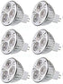 CTKcom MR16 3W LED Bulb(6 Pack)-Warm White 2700K LED Bulbs 35W Halogen Equivalent Ultra Bright 60 Degree Beam Angle Recessed Track Light Landscape...