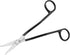 Applique Long Thin Needlepoint Blade 6.1 Inch - Double Bent Curved Offset Handle Scissors with Pouch Sleeve for Embroidery, Fabric, Thread, Knitti...