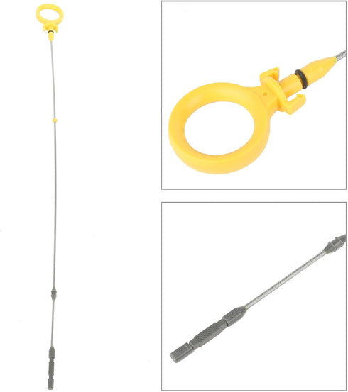 SCITOO 06F115611F 917403 22.36 Inch Engine Oil Fluid Dipstick Fits For Audi A3 2006-2008,For Audi A3 Quattro 2006-2008,For Audi TT 2008,For Audi T...