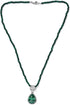 SHOP LC DELIVERING JOY Green Quartzite Bead Malachite Pendant Statement Choker Necklace Jewelry 20 Inches Women Birthday Gifts for Women...