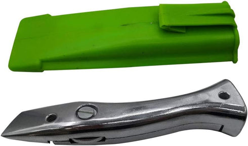 Dolphin PVC Zinc-aluminum Alloy Handle Roll Floor Cutter Knife Wallpaper Carpet Cutting Tool with 10pcs Blade...