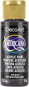DecoArt Americana Acrylic Paint, 2-Ounce, Soft Black (DA155-3)...